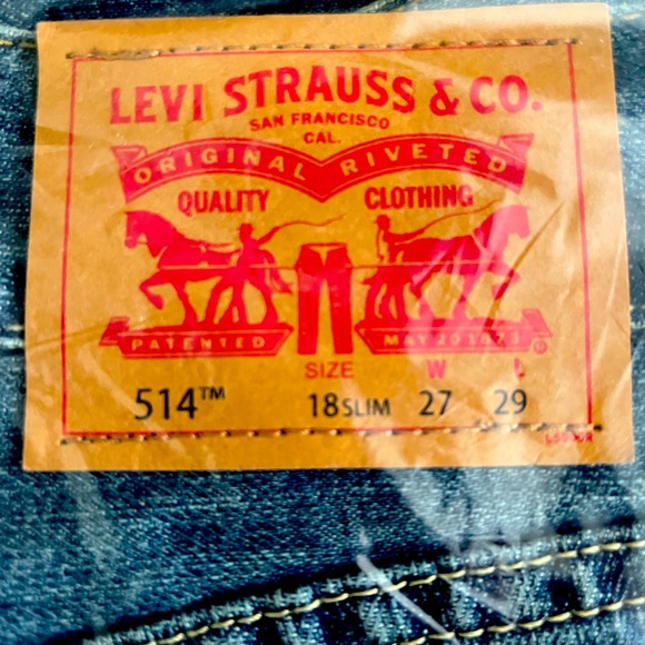 Levi's Other - Boys Levi’s 514 Straight Leg Jeans